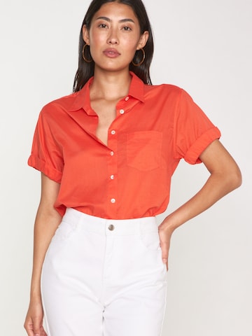 Maison 123 Blouse 'OLINE' in Orange: front