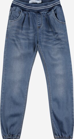 NAME IT Tapered Jeans 'Bibi' in Blauw: voorkant