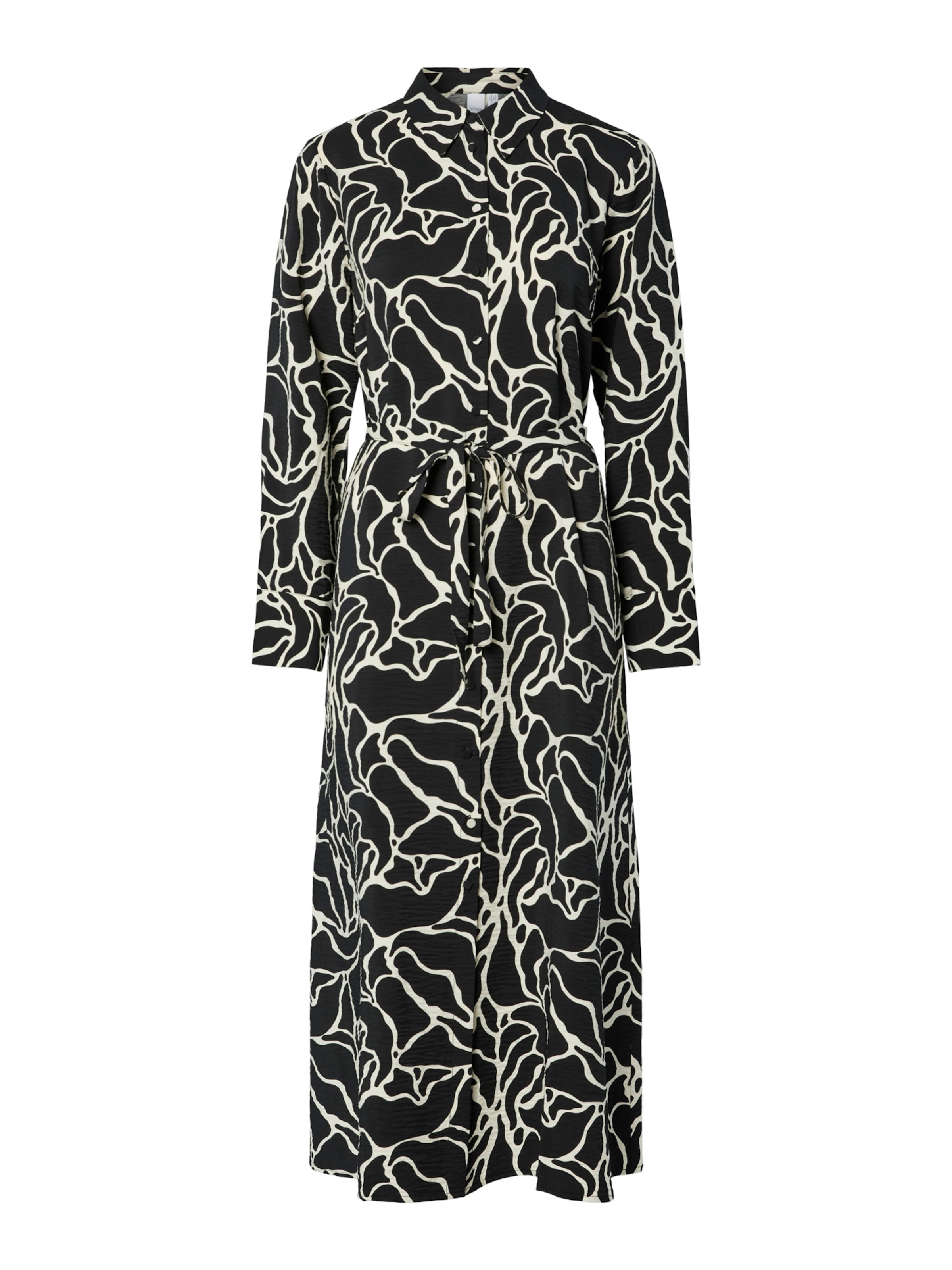 YAS Μπλουζοφόρεμα 'YASKAYA' σε μαύρο: μπροστά