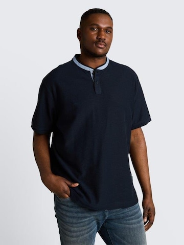 T-Shirt TOM TAILOR Men + en bleu : devant