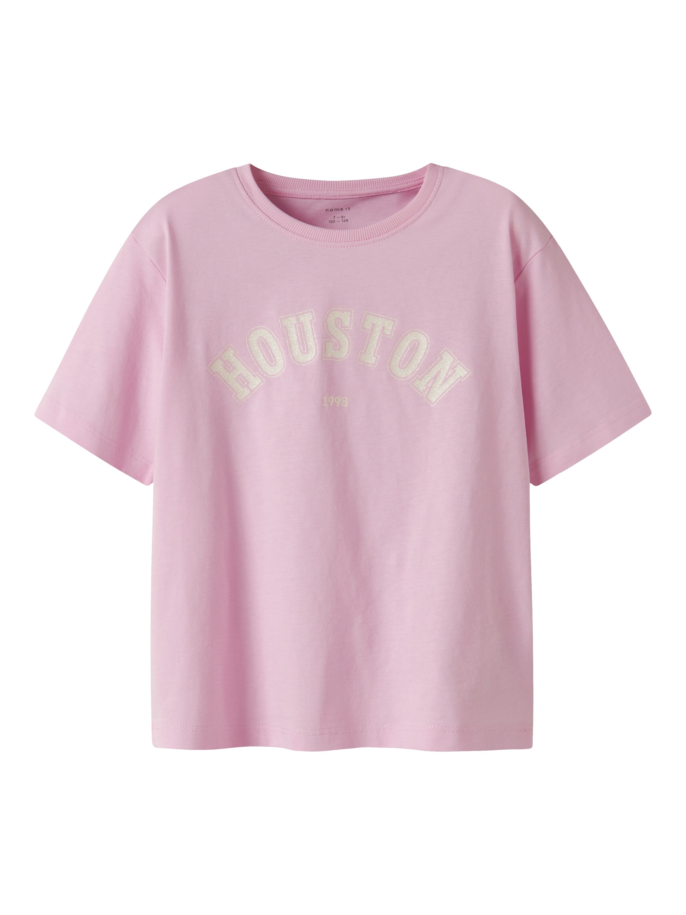 NAME IT Тениска 'NKFKASSANDRA' в розово: отпред