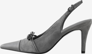 NextCipele s potpeticom i otvorenom petom 'Forever Comfort' - siva boja: prednji dio