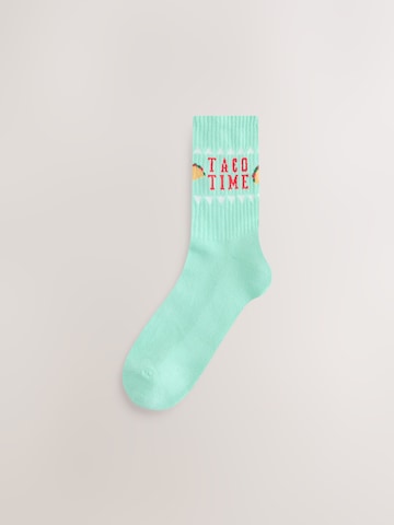 Next Nogavice | zelena barva