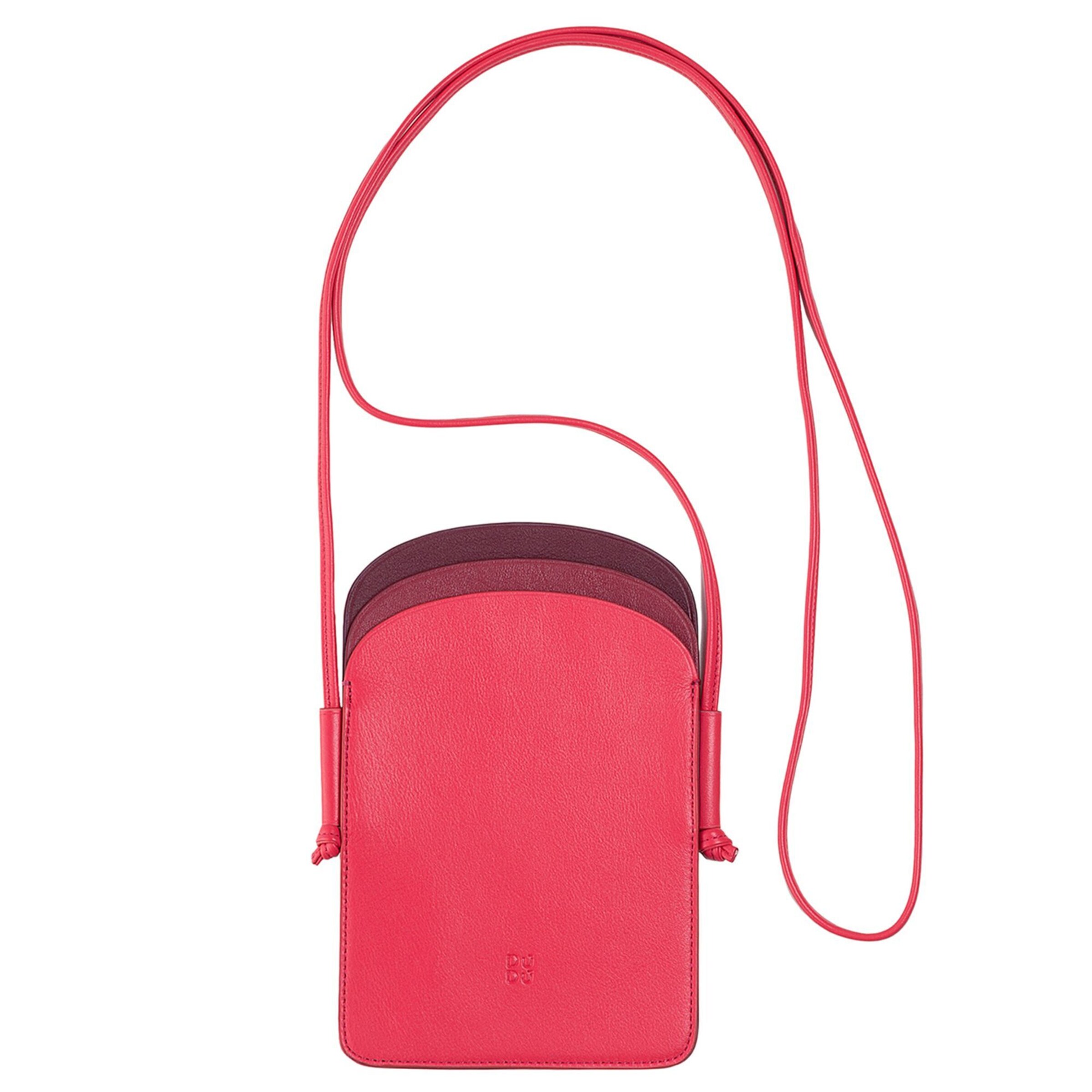 Custodia per smartphone 'Minorca' di DuDu in rosa: frontale