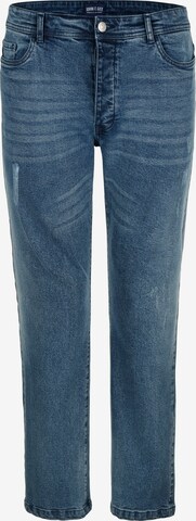 John F. Gee Slimfit Jeans in Blauw: voorkant