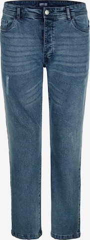 John F. Gee Slimfit Jeans in Blauw: voorkant