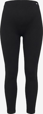 Skinny Pantalon de sport Aim'n en noir : devant