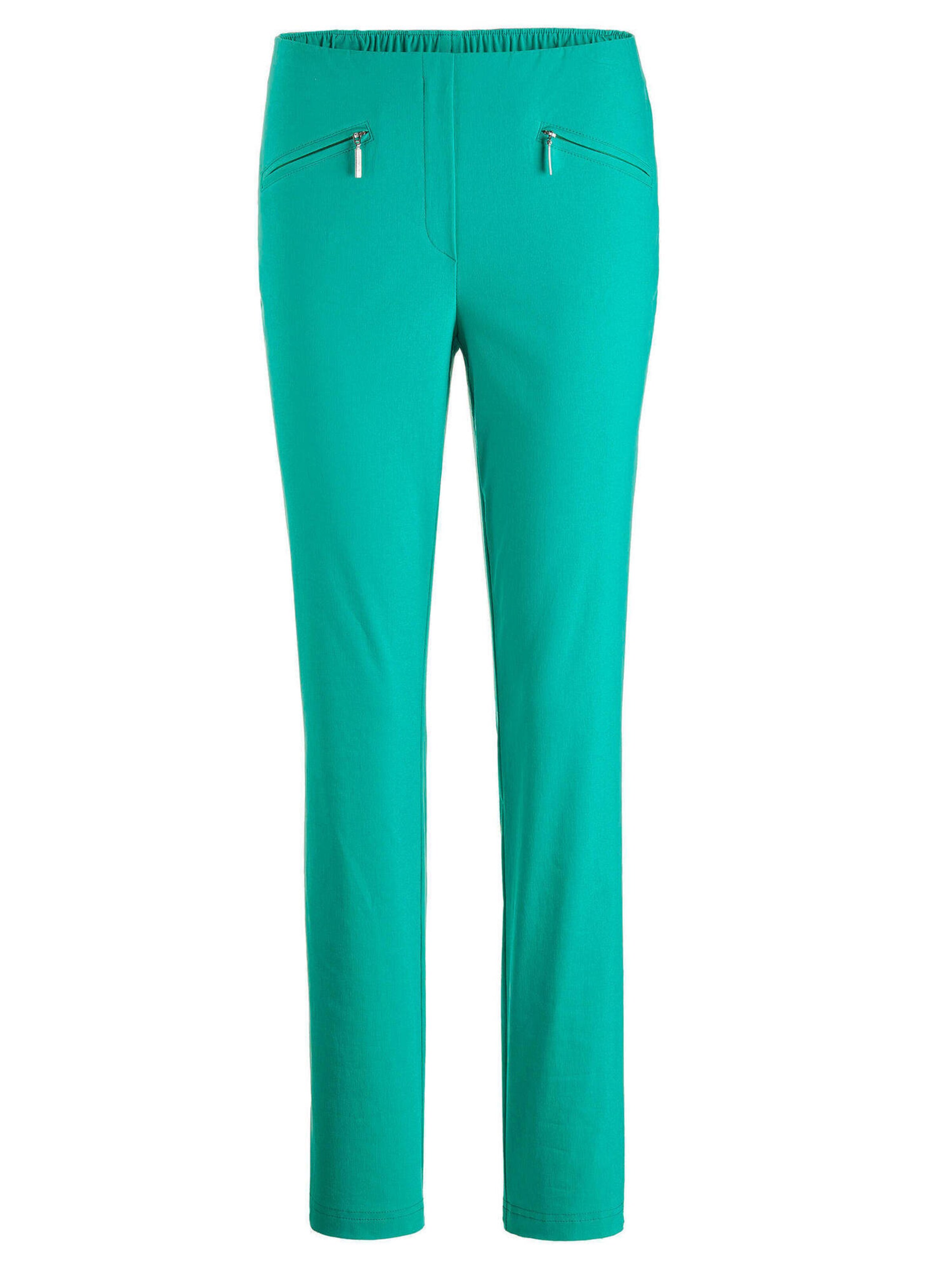 Goldner Broek 'Louisa' in Groen: voorkant