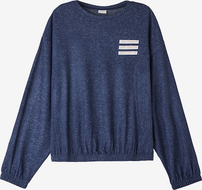 s.Oliver T-Shirt en bleu marine / blanc, Vue avec produit