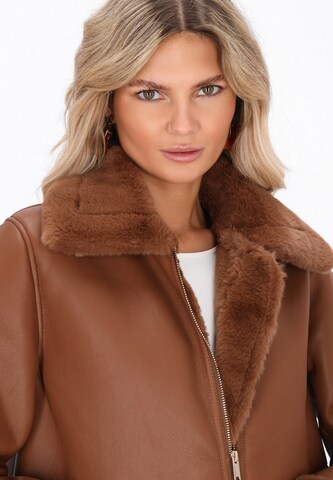 Manteau d’hiver usha FESTIVAL en marron
