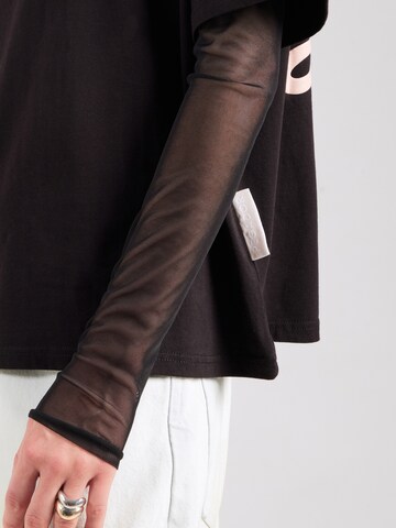 Pegador Oversizeshirt 'Gunda' in Schwarz
