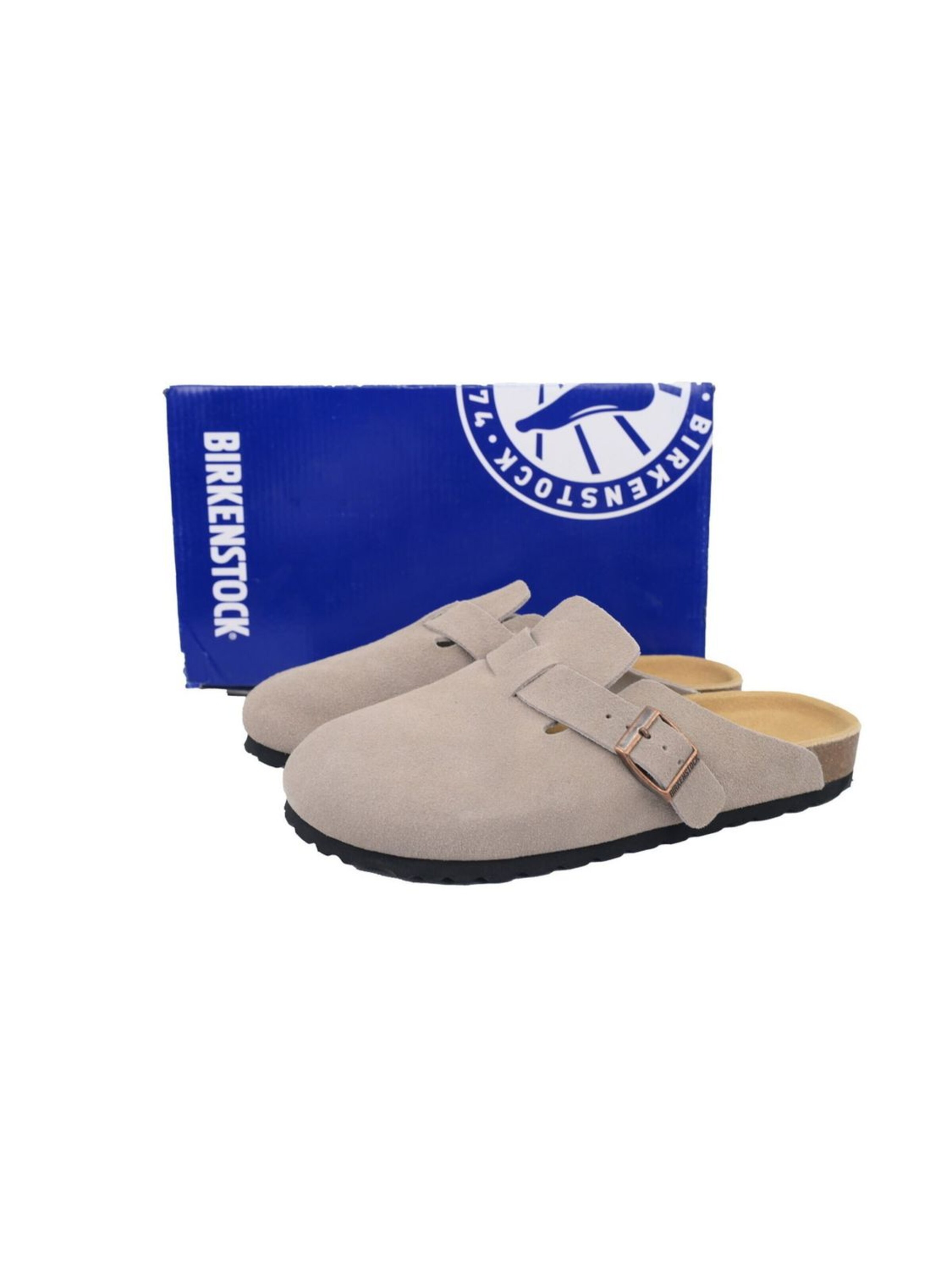 BIRKENSTOCK Clogs 'Boston' in Grey