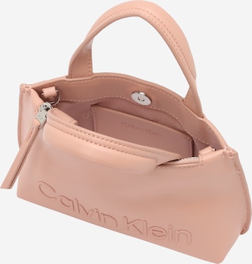 Calvin Klein حقيبة يد بلون زهري