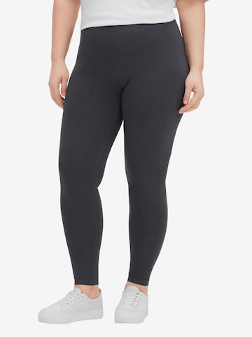 SHEEGO Skinny Leggings in Grey: front