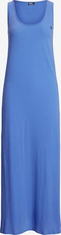 Polo Ralph Lauren Midikleid ' Whisper Weight Cotton ' in Blau: Vorderseite