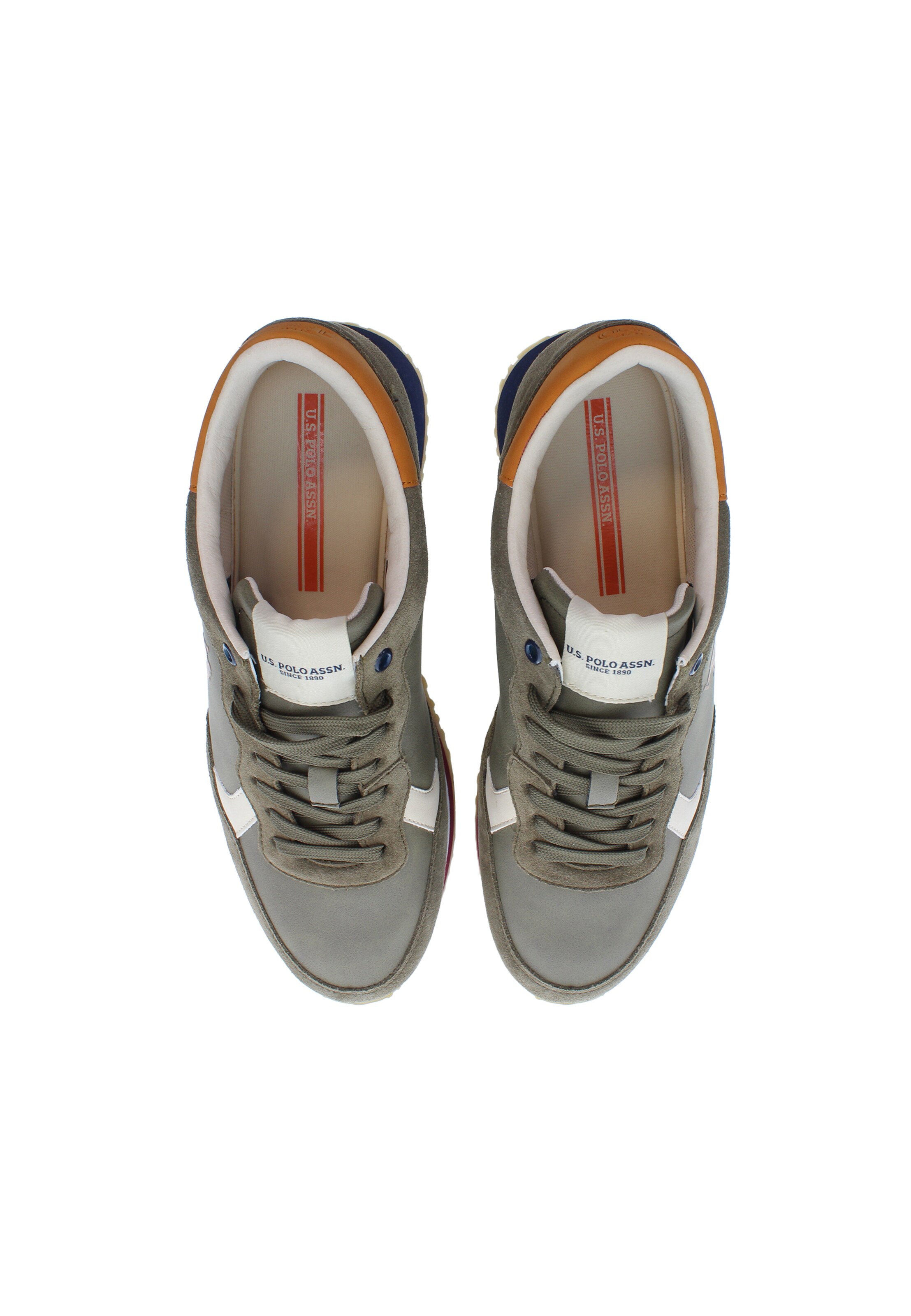 U.S. POLO ASSN. Platform trainers 'Cleef006' in Green