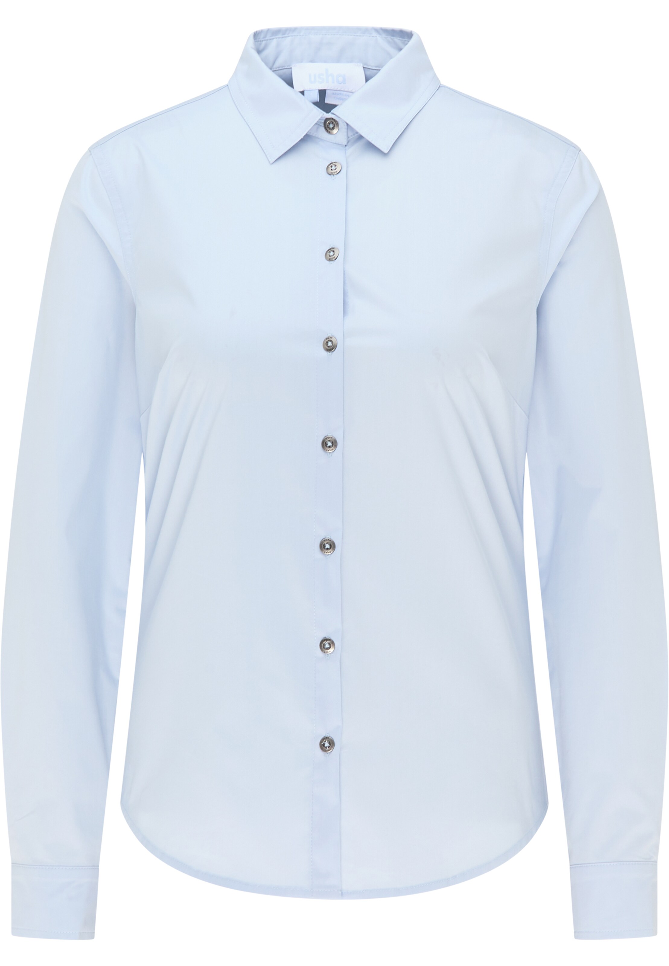usha BLUE LABEL Bluse in Blau: Vorderseite