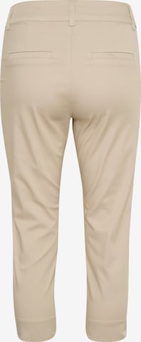 Kaffe - Slimfit Pantalón 'Lea' en beige