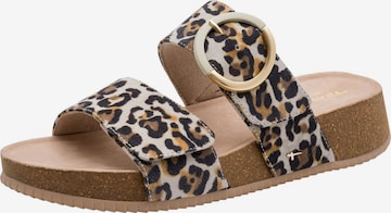 Tamaris Pantolette in Braun: Vorderseite
