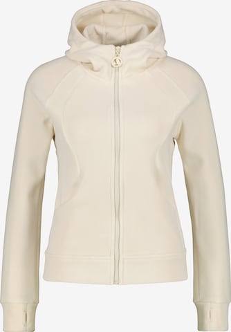 Jachetă fleece 'AyuAK F' de la alife & kickin pe alb: față