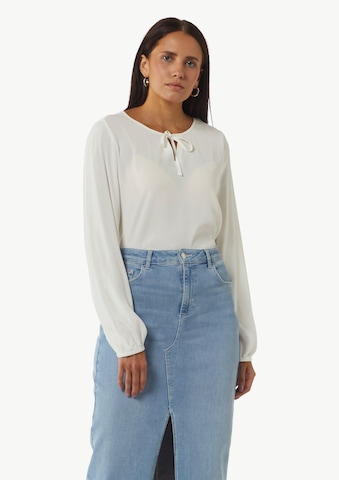 comma casual identity Blouse in White: front