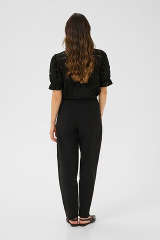Cream Blouse 'Libby' in Black