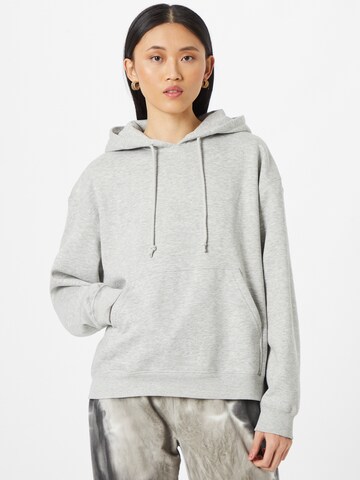 Sweat-shirt WEEKDAY en gris : devant