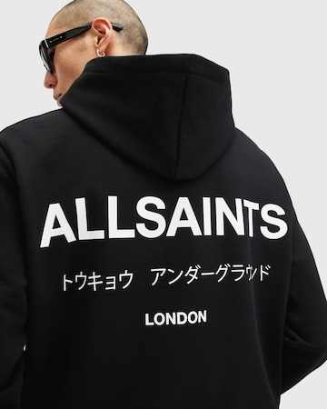 Felpa 'UNDERGROUND OTH' di AllSaints in nero