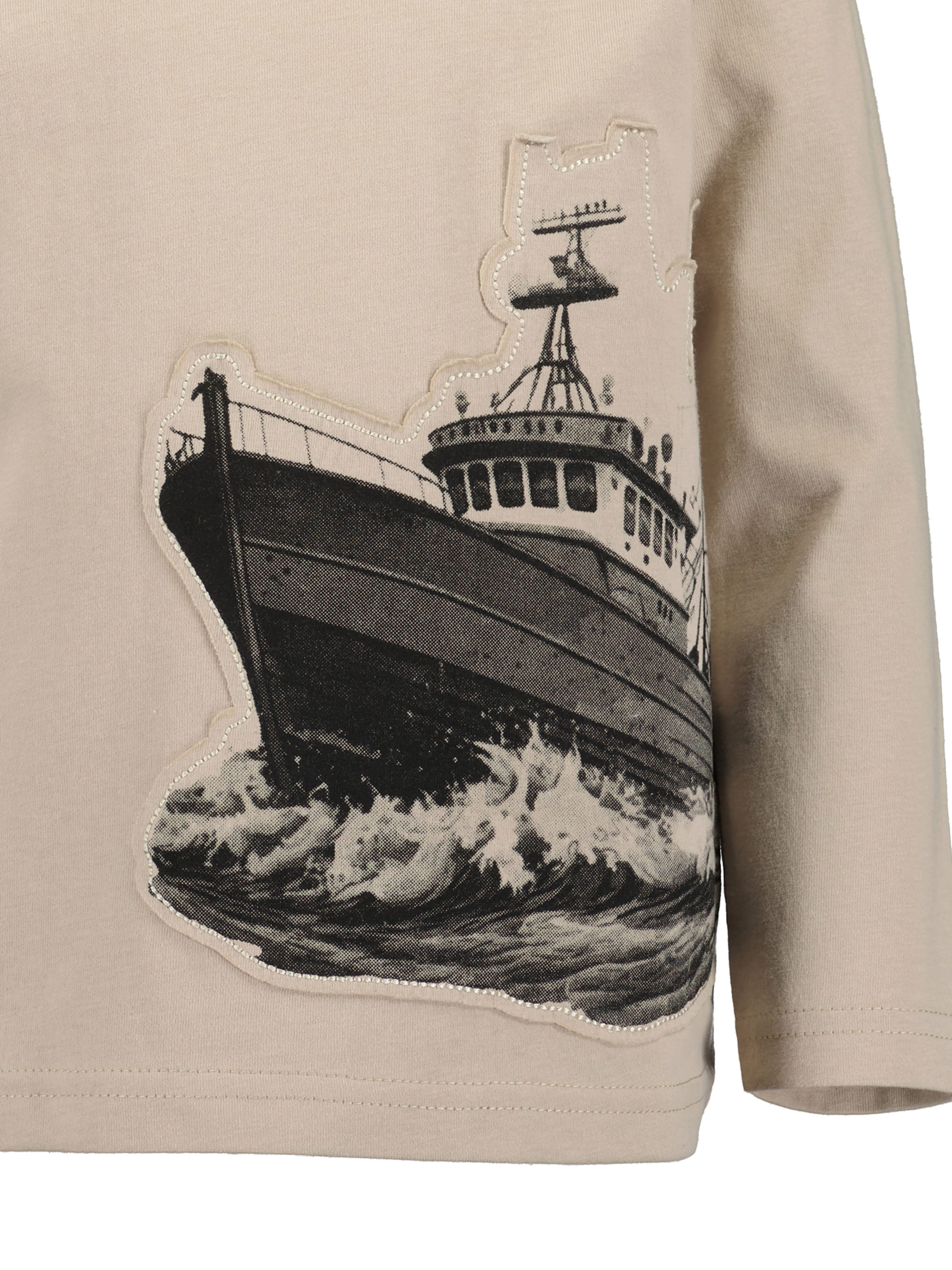 BLUE SEVEN Tričko - Béžová