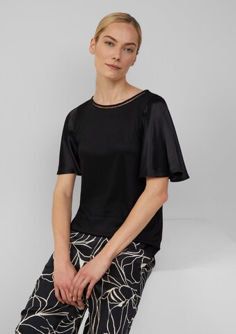 s.Oliver BLACK LABEL Shirt in Black