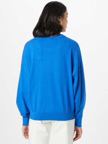 ESPRIT Пуловер в синьо