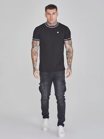 T-Shirt SikSilk en noir