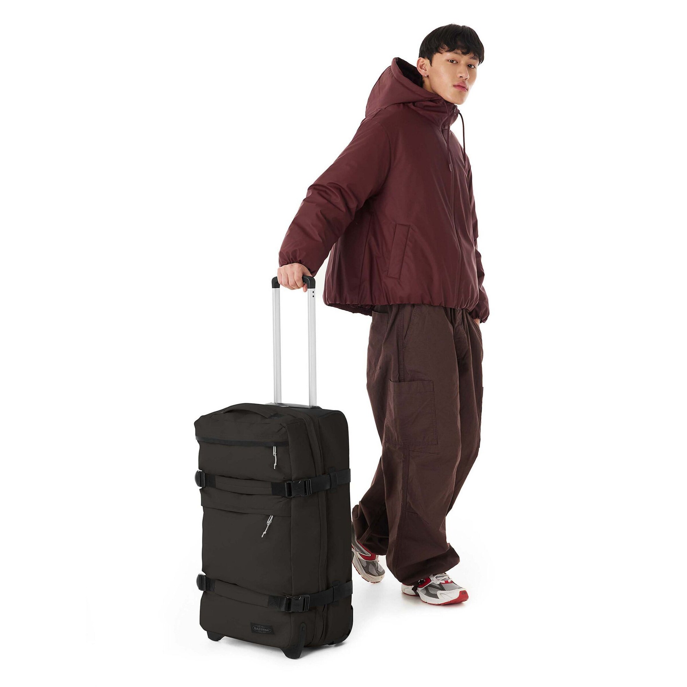 EASTPAK Trolley 'Transit'R Plus' in Brown