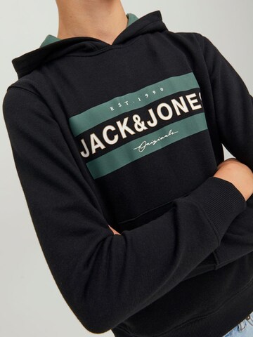 Jack & Jones Junior Sweatshirt 'Friday' in Black