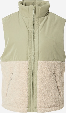 Gilet mazine en beige : devant