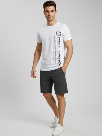JACK & JONES Shirt 'JACK & JONES Herren JCOSTRUCTURE Tee SS Crew Neck T-Shirt, 3er SET 2' in Mixed colors