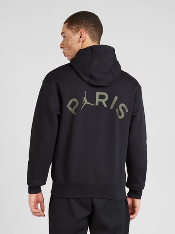 Sweat-shirt Jordan en noir : devant