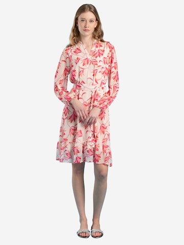 MORE & MORE Shirt Dress in Pink: front