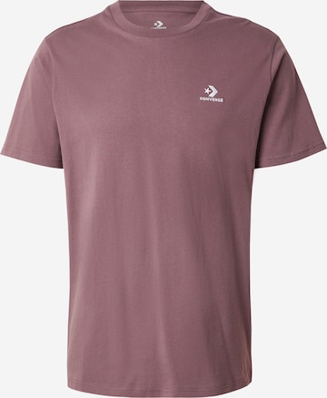 CONVERSE T-Shirt 'STAR CHEV' in Braun: Vorderseite