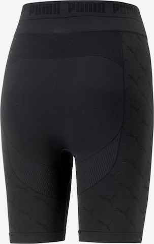 PUMA Skinny Workout Pants in Black