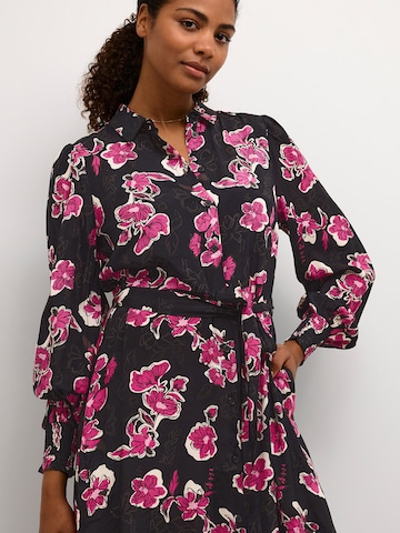 Kaffe Shirt Dress 'Pollie' in Pink