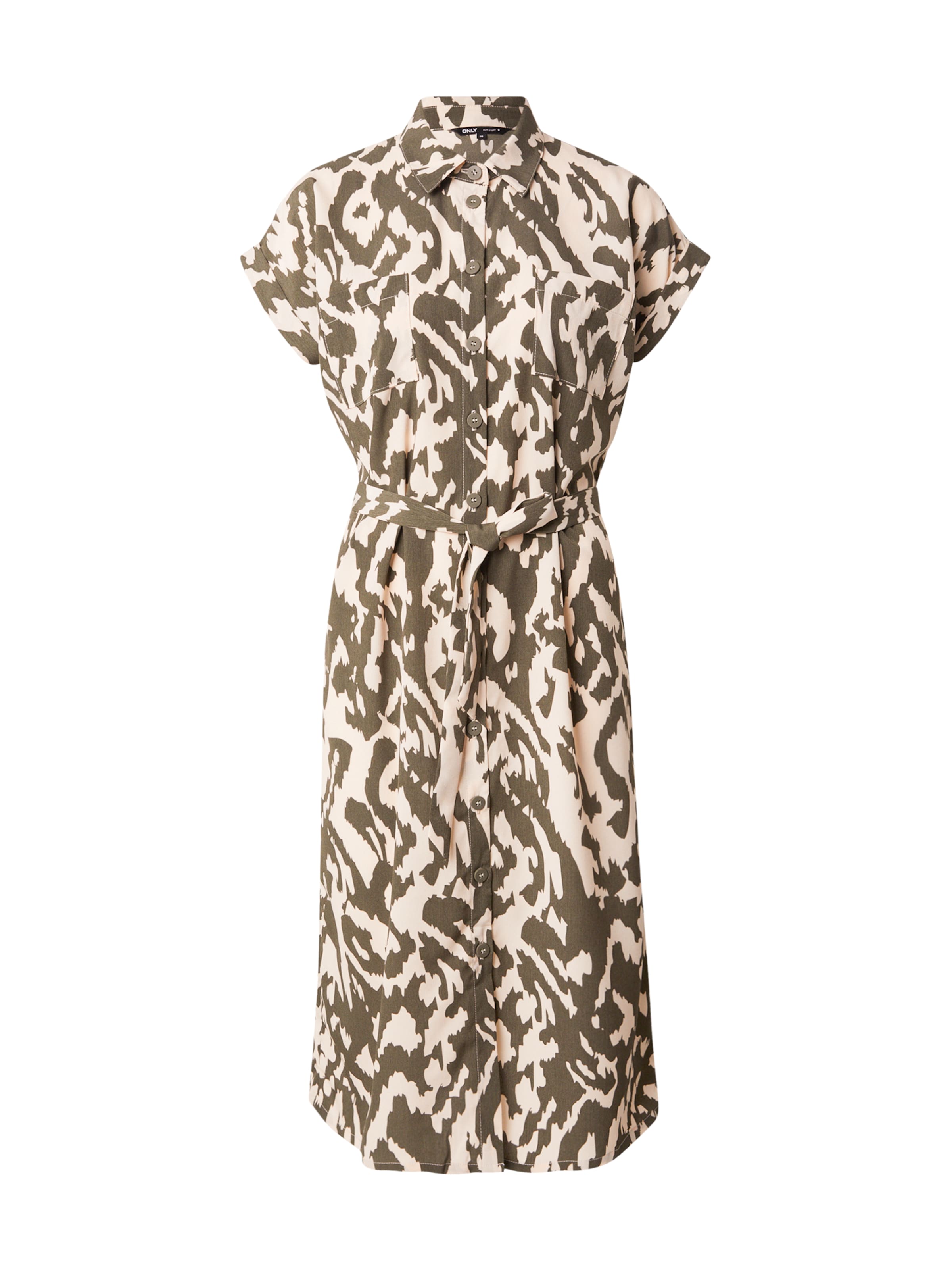 ONLY Shirt dress 'ONLHannover' in Green: front