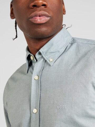 Regular fit Camicia 'Rickert' di BOSS in verde