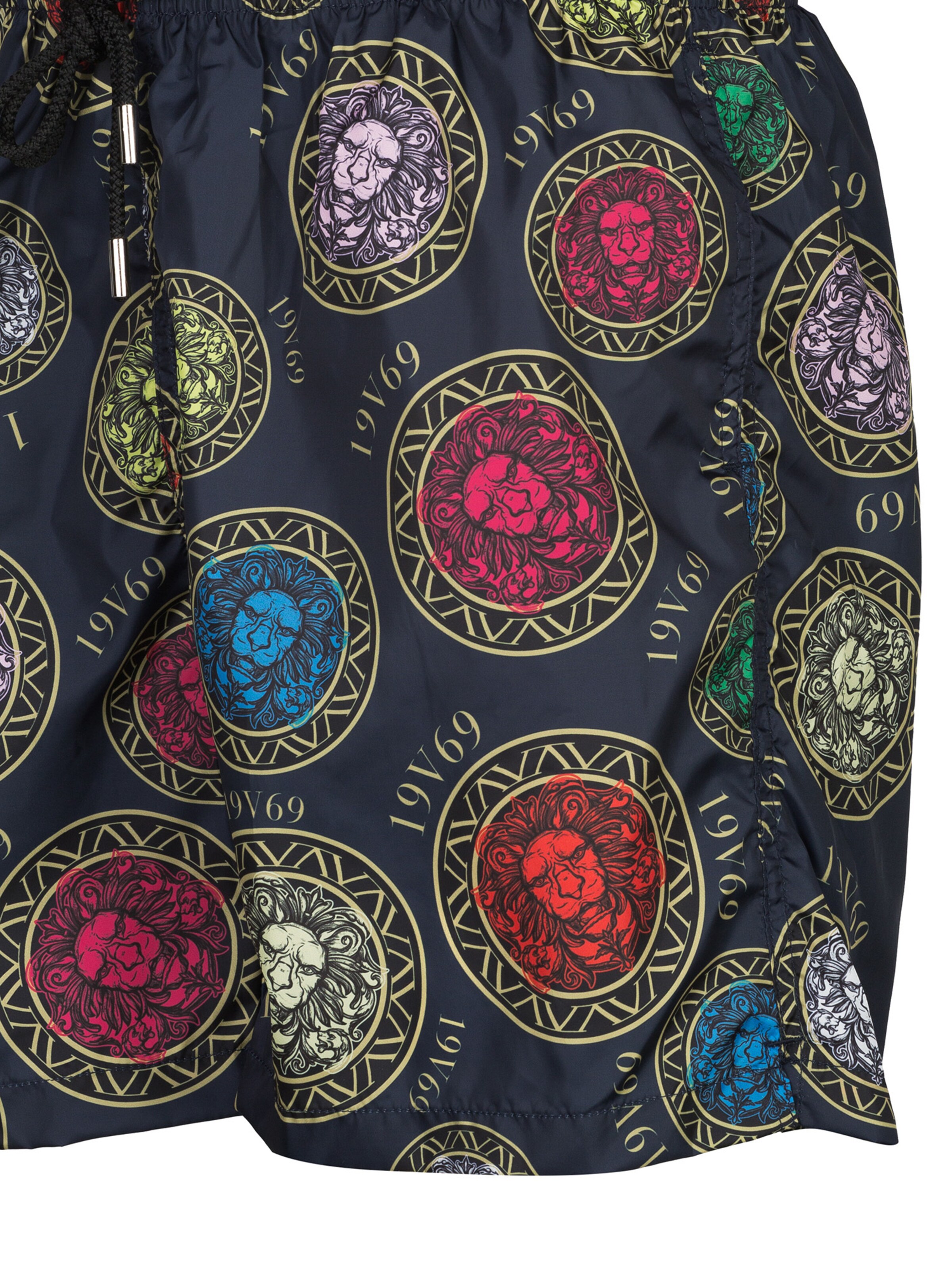 19V69 ITALIA Plavecké šortky 'Siro' – modrá