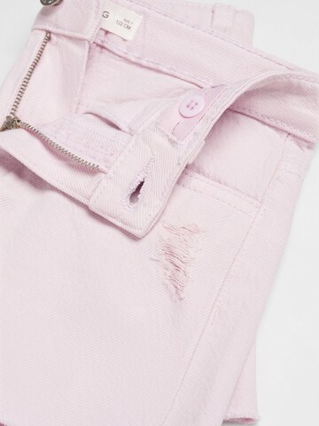 MANGO KIDS Regular Jeans 'ISA' in Roze