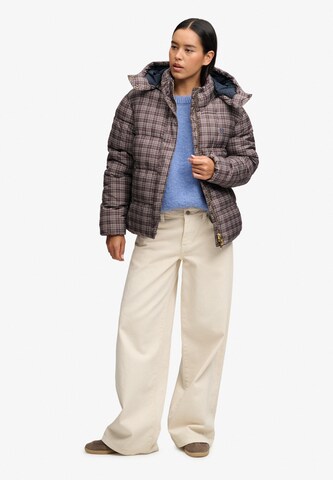 Superdry & Co Winterjas 'Premium' in Bruin