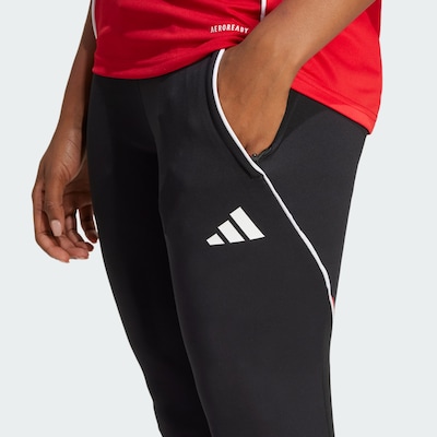 ADIDAS PERFORMANCE Sportbroek 'Tiro 25 Competition' in de kleur Rood / Zwart / Wit, Productweergave