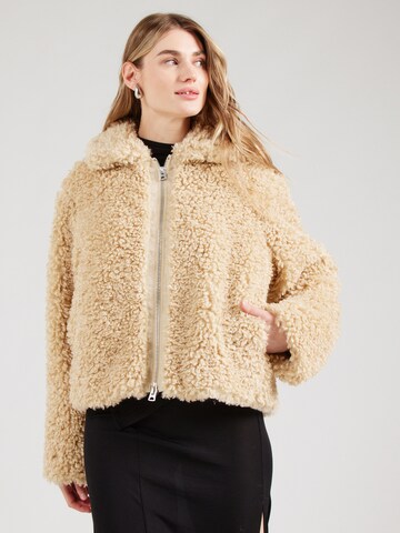 Giacca di mezza stagione 'Yara' di WEEKDAY in beige: frontale