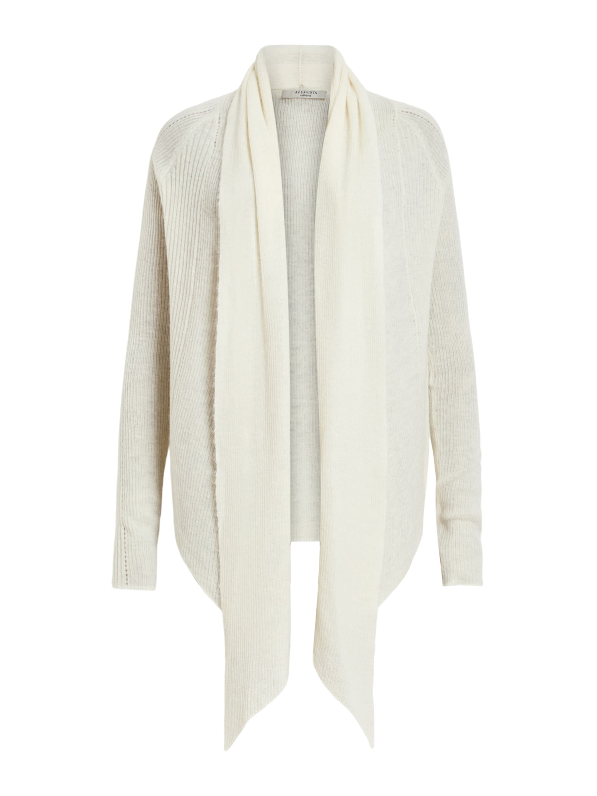 AllSaints Kardigan w kolorze biały: przód