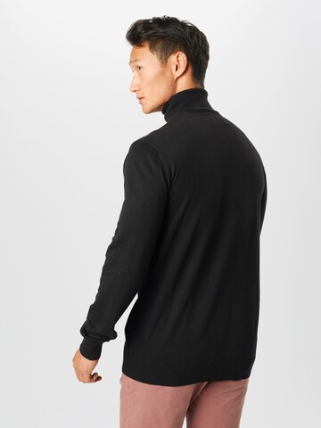 Denim Project Regular fit Sweater 'ROLLY' in Black